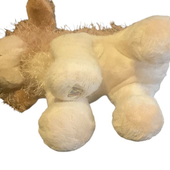 GANZ Cocker Spaniel Plush Dog Toy Shaggy Brown Cream 8.5” Webkinz NO CODE - Picture 7 of 7